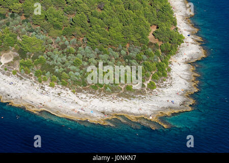 Aerial view of Kamenjak peninsula in Istria, Croatia Stock Photo - Alamy