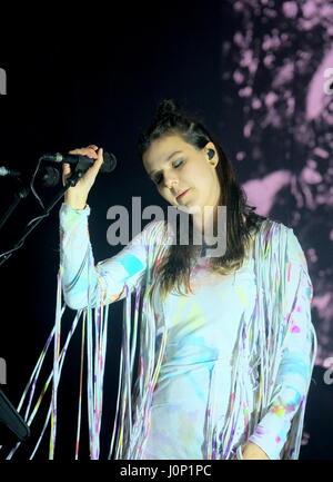 Icelandic group Of Monsters and Men with lead singer Nanna Bryndís ...