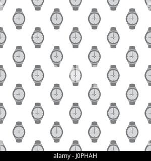 Wrist watch seamless pattern Stock Vector
