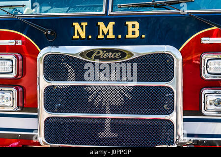 North Myrtle Beach Emergency Vehicle Stock Photo