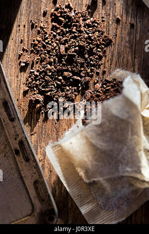 Instant chicory coffee in bags