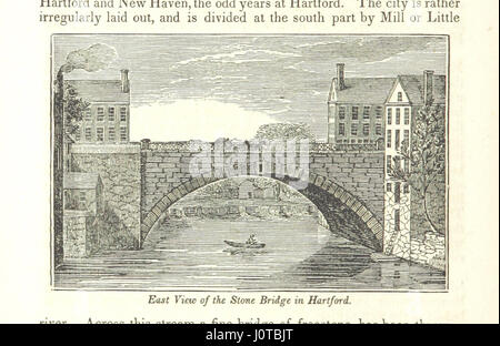 [Connecticut Historical Collections, containing a general collection of interesting facts ... relating to the history and antiquities of every town in Connecticut, with geographical descriptions ... Second edition. [With plates.]] Stock Photo