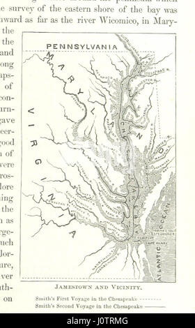 History of the United States, prepared especially for schools. ... Illustrated with charts, maps, etc Stock Photo