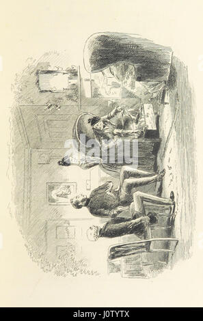 This image from page 65 of the 'Works of Charles Dickens' New Illustrated Library Edition showcases a visual representation of one of Dickens' works, accompanied by a preface by Edwin P. Whipple. Stock Photo