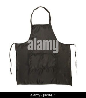 Black apron isolated on white background. Black apron isolated Stock ...