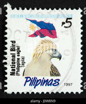 Filipino postage stamp Stock Photo