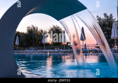 hotel swimming pool Stock Photo