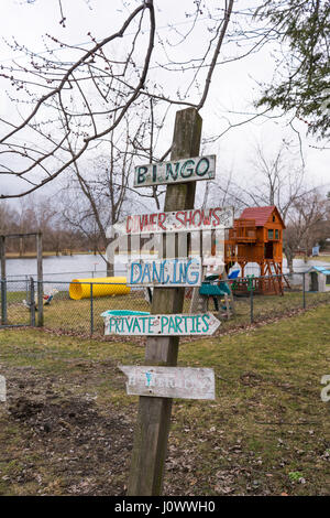 Cortland Country Music Park-Campground Stock Photo