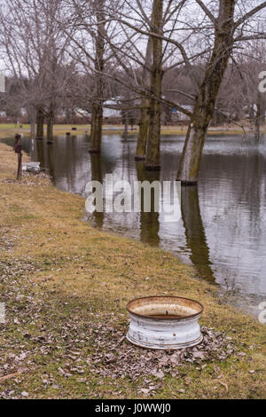 Cortland Country Music Park-Campground Stock Photo