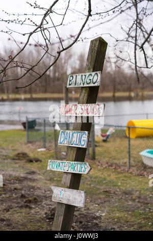 Cortland Country Music Park-Campground Stock Photo