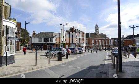 Market Place, Braintree, Essex Stock Photo