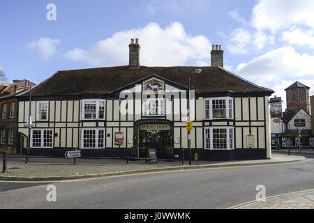 White Hart Hotel, Bocking End, Braintree, Essex Stock Photo