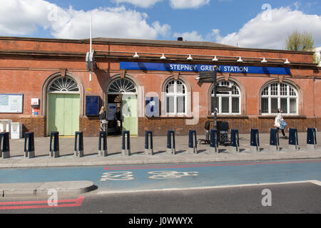 Stepney Green Station Stock Photo