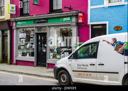 Post office in rural Schull, West Cork, Ireland. Stock Photo