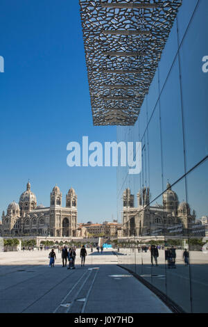 The MUCEM ( museum of European and Mediterranean Civilisations ) in  Marseille, France Stock Photo