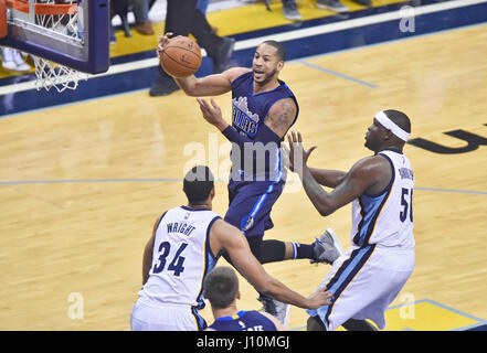 April 12, 2017: Dallas Mavericks forward Jarrod Uthoff (19) goes for a ...