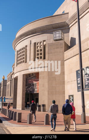 WASHINGTON, DC, USA - United States Holocaust Memorial Museum exterior. Stock Photo