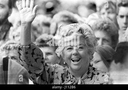 Betty Boothroyd now Baroness Boothroyd a former Labour Member of Parliament and Speaker of the House of Commons Stock Photo