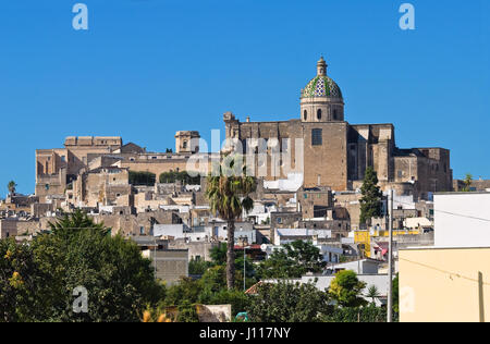 Panoramic view of Oria. Puglia. Italy. Stock Photo