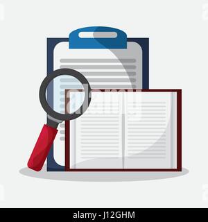 examination related icons image  Stock Vector