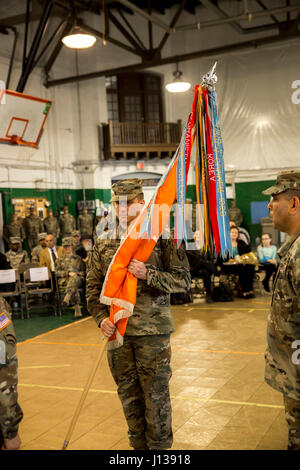 Army officers conducted a Change of Command and Change of ...