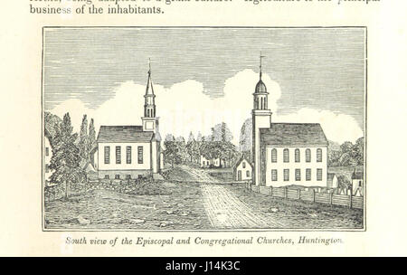 [Connecticut Historical Collections, containing a general collection of interesting facts ... relating to the history and antiquities of every town in Connecticut, with geographical descriptions ... Second edition. [With plates.]] Stock Photo