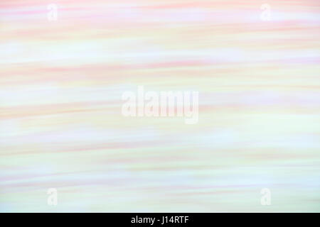 Abstract motion blur in lavender, purple, orange, green and pink Stock Photo
