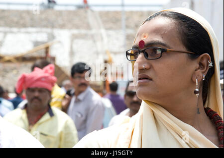 Transgender, kinnar akhara, kumbh mela, madhya pradesh, india, asia Stock Photo