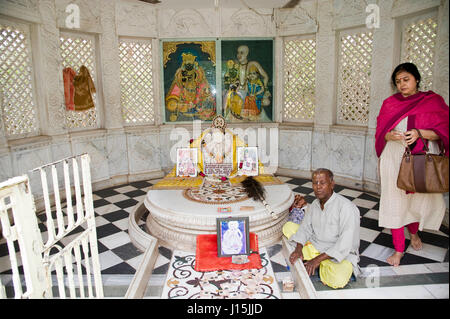 God statue in temple, vrindavan, uttar pradesh, india, asia Stock Photo
