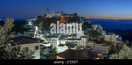 Casares white village, Andalusia Spain Stock Photo