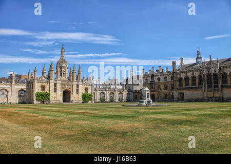 The New Court St John's College at Cambridge University Stock Photo