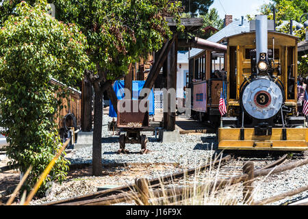 Poway Midland Railroad Stock Photo