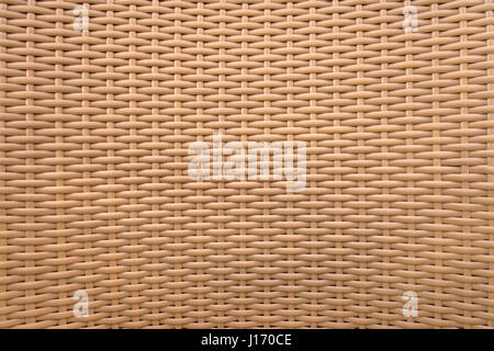 Braiding of a chair made of plastic Stock Photo