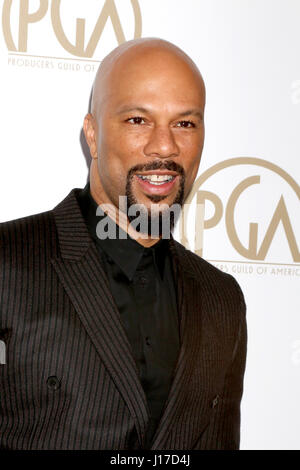 Beverly Hills, CA, USA. 28th Jan, 2017. LOS ANGELES - JAN 28: Common at the 2017 Producers Guild Awards at Beverly Hilton Hotel on January 28, 2017 in Beverly Hills, CA Credit: Kathy Hutchins/via ZUMA Wire/ZUMA Wire/Alamy Live News Stock Photo