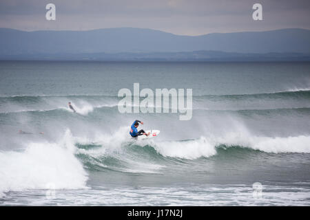 BUNDORAN, IRELAND - JUNE 27: Geroid McDaid performs during Expression Session, part of anual Sea Sessions Surf & Music Festival, on June, 2014 in Bund Stock Photo