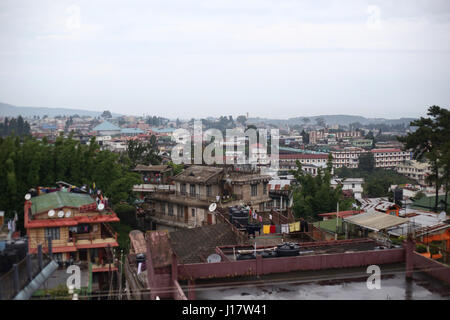 View of Shillong hill station. Meghalaya, India Stock Photo