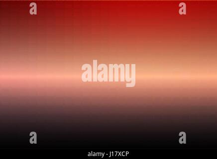 Red orange purple vector abstract rounded corners square tiles mosaic background over white blurred background Stock Vector