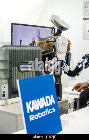 CEBIT 2017 Hannover, Kawada Robotics Stock Photo