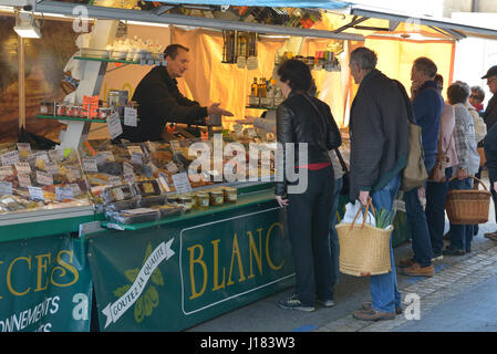 Bourganeuf  in the Creuse department in the Nouvelle-Aquitaine region in central France. Stock Photo