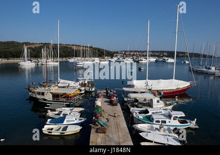 Pula Marina,Istria,Croatia. Stock Photo