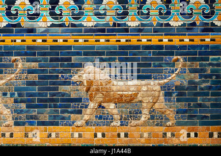 Mesopotamian art. Neo-Babylonian. The Throne Room of Nebuchadnezzar ...