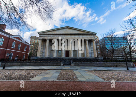 Thomas jefferson park garden in philadelphia pennsylvania Stock Photo