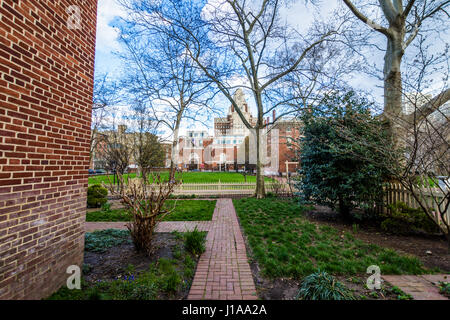 Thomas jefferson park garden in philadelphia pennsylvania Stock Photo