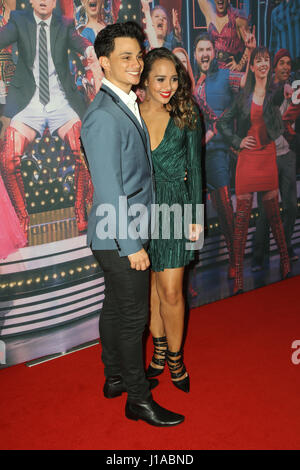 Sydney, Australia. 19th Apr, 2017. Allison Langdon and Michael Willesee