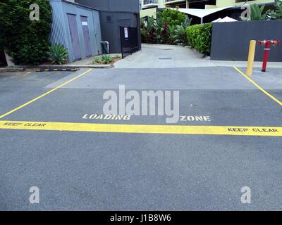 Safety zone markings Stock Photo - Alamy