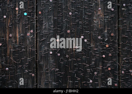 Staples on a billboard Stock Photo