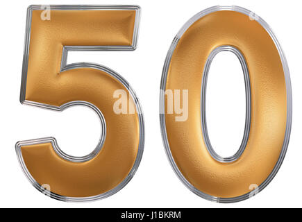 3d number 50 gold Stock Photo - Alamy