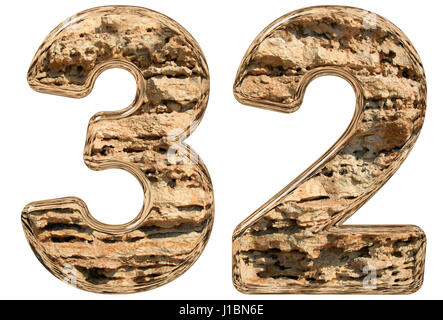 Number 32 thirty two Cut Out Stock Images & Pictures - Page