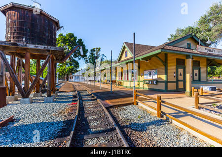 poway midland railroad Stock Photo