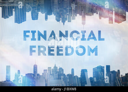 Financial Freedom concept image Stock Photo